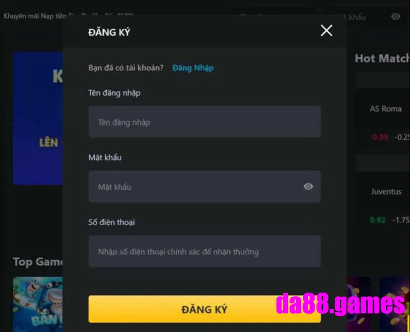 Lý do nên đăng ký DA88 ngay